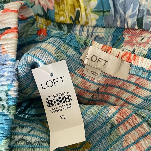 LOFT Blue Midi Dress - Picture 5 of 7